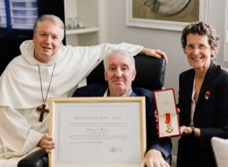 Peter O’Meara Awarded a Papal Honour