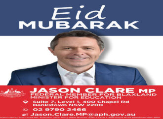 Eid greetings from Hon Jason Clare MP