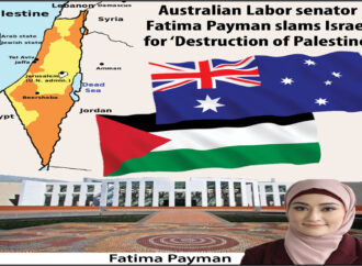 Australian Labor senator Fatima Payman slams Israel for ‘Destruction of Palestine’