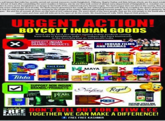 Boycott Indian Products !