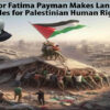 Senator Fatima Payman Makes Landmark Strides for Palestinian Human Rights.