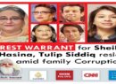 Arrest warrant for Sheikh Hasina, Tulip Siddiq resigns amid family Corruption.   