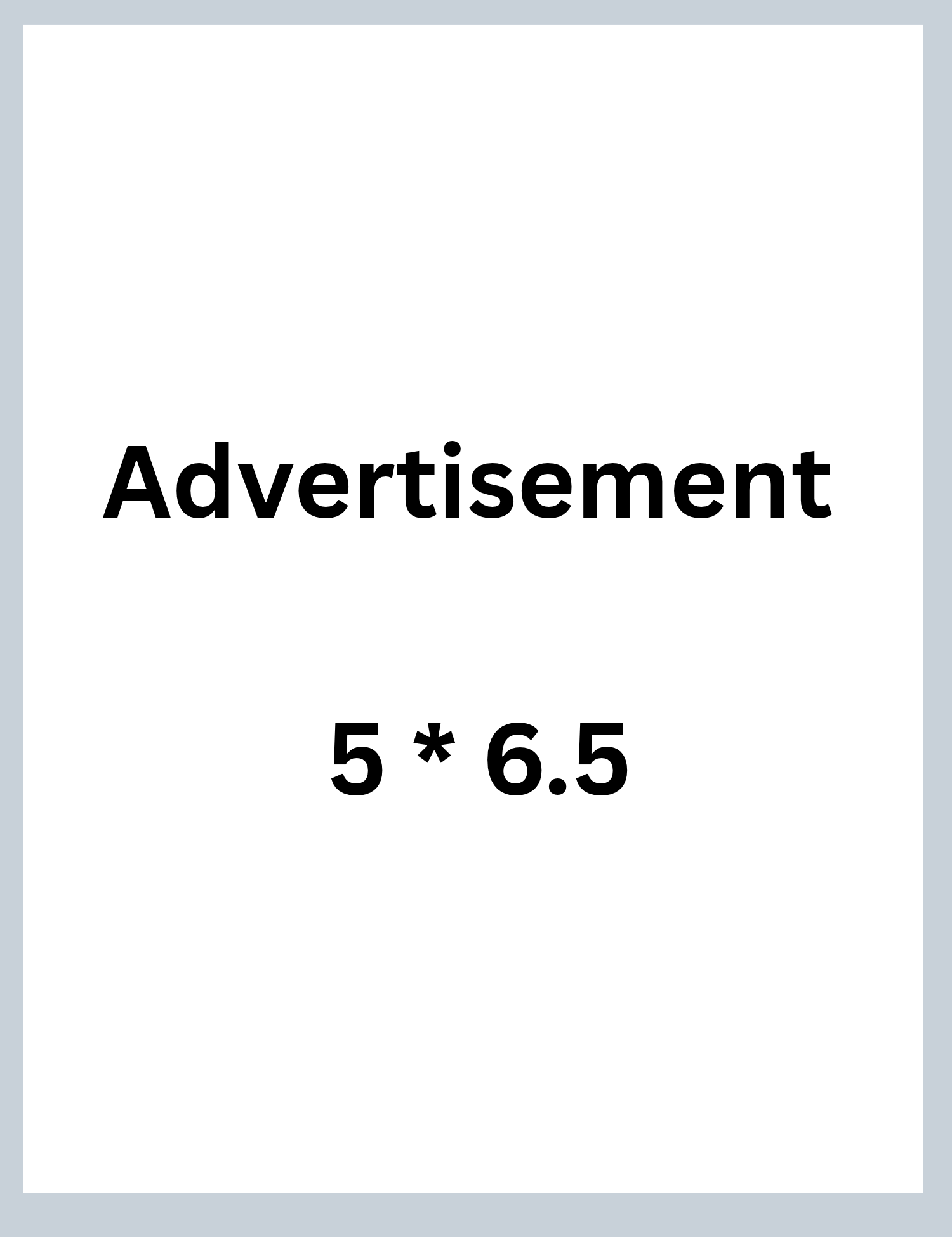 Advertisement 5 _ 6.5